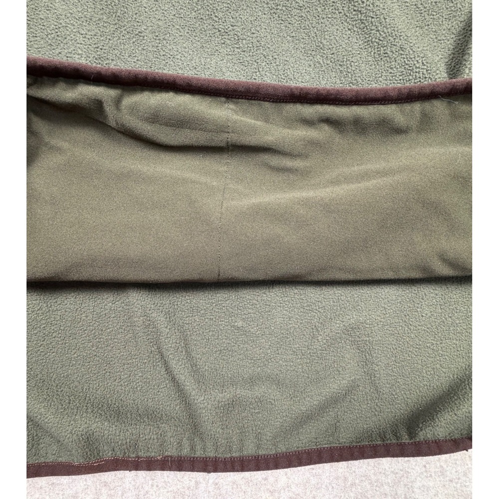 Polo Ralph Lauren Fleece Pullover Mens 3XB Green Polo Bear Quarter Snap Mock - Picture 9 of 11